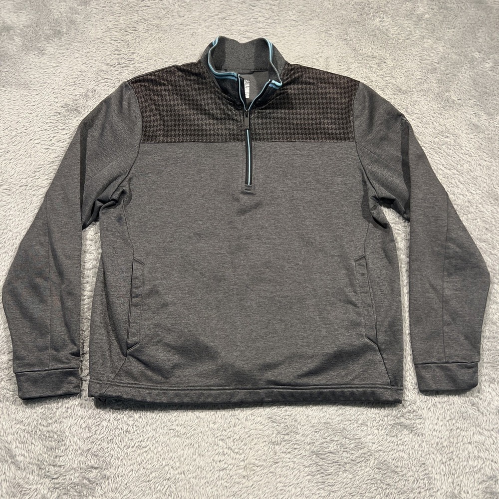 Callaway Golf 1/4 Zip‎ Jacket Pullover Gray Weather Series Long Sleeve Men's M